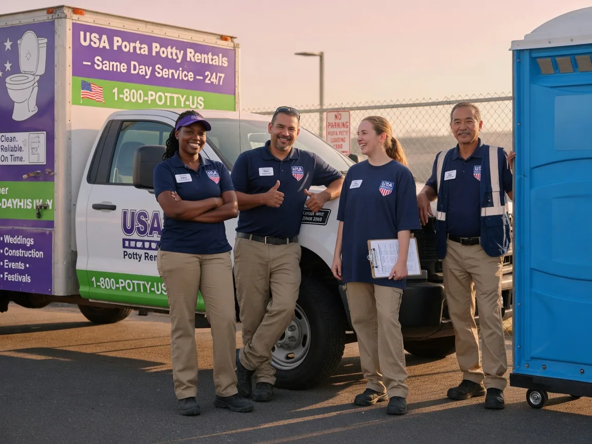 Porta Potty Rental company in Palos Hills, IL