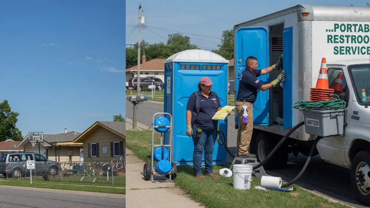 Portable Toilet Rental in Palos Hills, IL near me